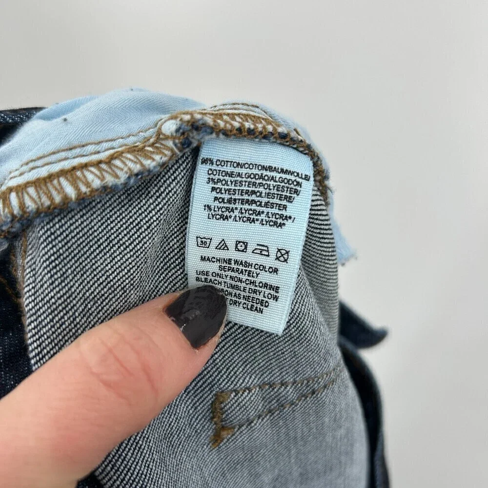 FREE PEOPLE Tijuana Blue Denim Casual Skinny Jeans Size 28